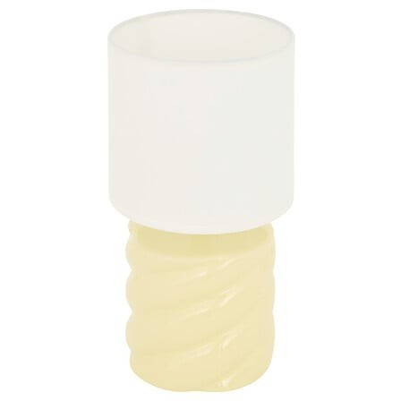 Lampe Noly 17cm céramique jaune