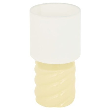 Lampe Noly 17cm céramique jaune