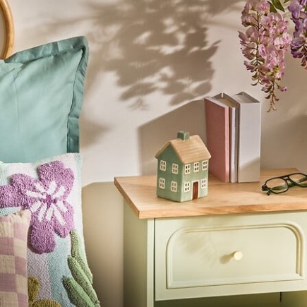 Photophore maison Sauv 15cm céramique