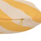 Coussin extérieur Poolside 30 x 50 cm rayé jaune