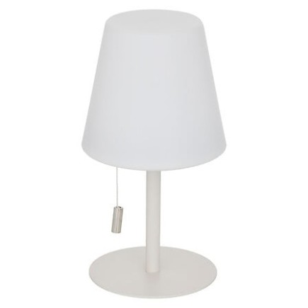 Lampe extérieure rechargeable USB 20cm blanc