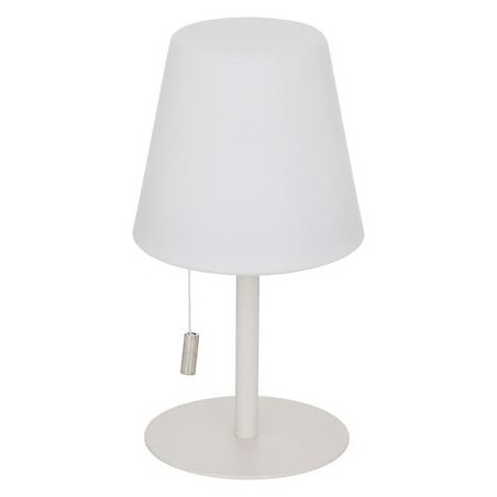 Lampe extérieure rechargeable USB 20cm blanc