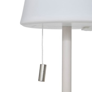 Lampe extérieure rechargeable USB 20cm blanc