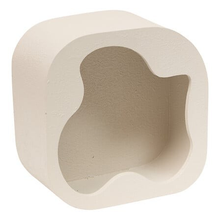 Etagère murale Evy 28x28cm blanc