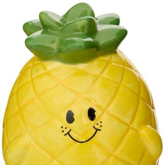 Tirelire Ananas Tutti Frutti 18 cm dolomite