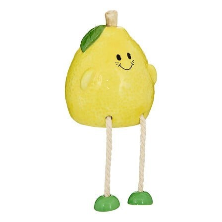 Tirelire Citron Tutti Frutti 18 cm dolomite