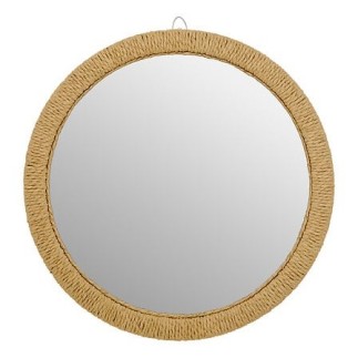 Miroir Tilia x3 bois et corde