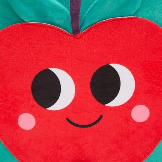 Boîte de rangement Chachapop velours pomme