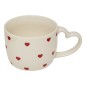 Rack 4 mugs Valentine 22cl coeur