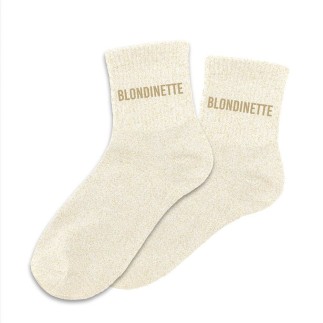 Chaussettes Paillettes Blondinette