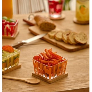 Verrine à tapas Fruity cuillère ORANGE