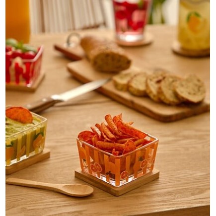 Verrine à tapas Fruity cuillère ORANGE