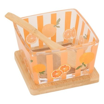 Verrine à tapas Fruity cuillère ORANGE