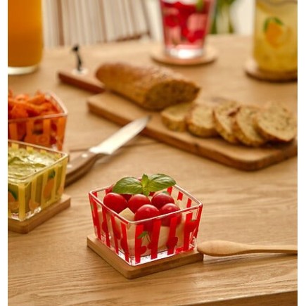 Verrine à tapas Fruity cuillère cerise