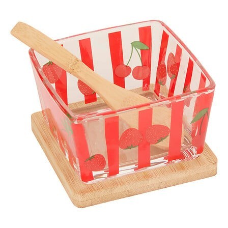 Verrine à tapas Fruity cuillère cerise