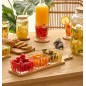 Service apéritif Fruity 4pcs plateau bambou