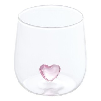 Gobelet Nelya 40 cl verre coeur
