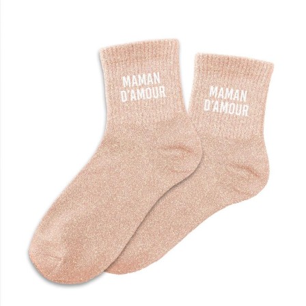 Chaussettes Paillettes Maman D'Amour Chaussettes Paillettes Maman D'Amour