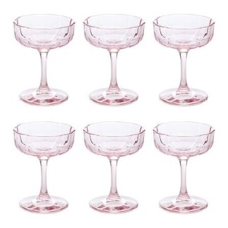 Verres à cocktail Fleur de Rose 15cl