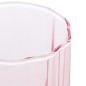 Gobelet Fleur de rose verre rose