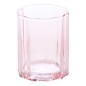 Gobelet Fleur de rose verre rose