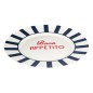 Assiette plate Della Pasta Bon Appetito 27 cm