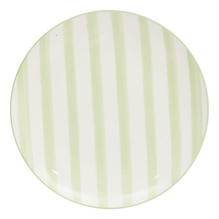 Assiette plate Charlie 27 cm vert