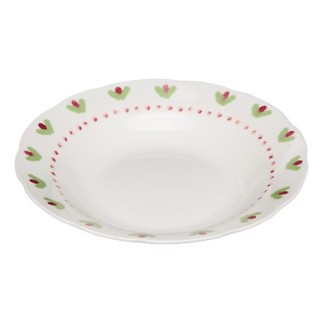 Assiette creuse Fleur de Rose 23cm