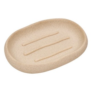 Porte savon Olea résine beige