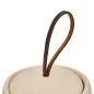 Pot à cotons Olea 10cm résine beige