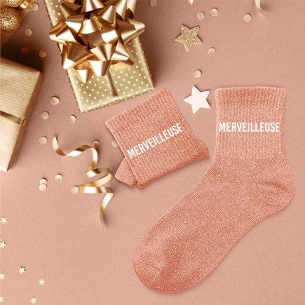 Chaussettes Paillettes Merveilleuse