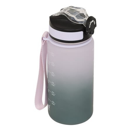 Bouteille sport avec paille 0,6 l plastique