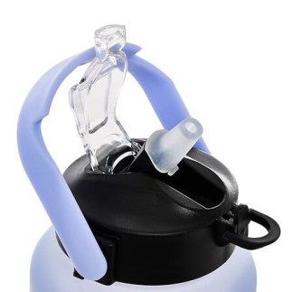 Bouteille sport avec paille 2 l plastique