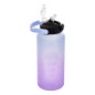 Bouteille sport avec paille 2 l plastique