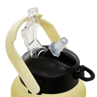 Bouteille sport avec paille 2 l plastique