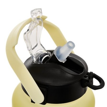 Bouteille sport avec paille 2 l plastique