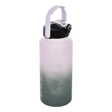 Bouteille sport avec paille 2 l plastique
