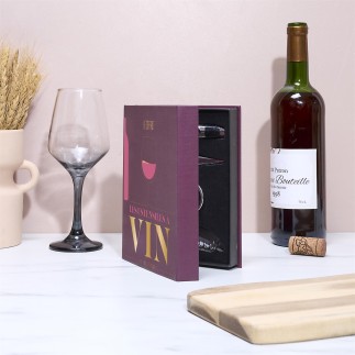 COFFRET LIVRE VIN