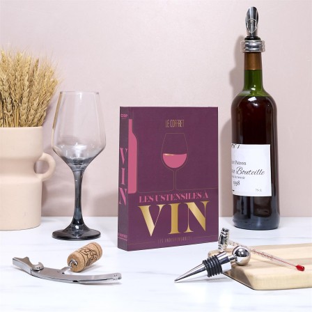 COFFRET LIVRE VIN
