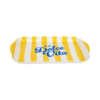 PLATEAU PLASTIQUE DOLCE VITA 21X14CM