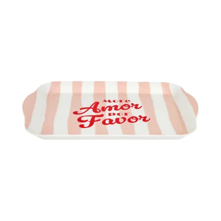 PLATEAU PLASTIQUE DOLCE VITA 21X14CM