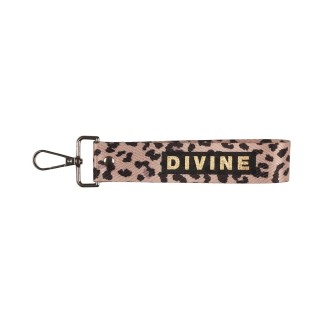 PORTE CLES LEOPARD DIVINE