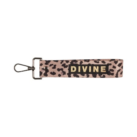 PORTE CLES LEOPARD DIVINE