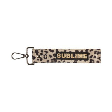 PORTE CLES LEOPARD SUBLIME