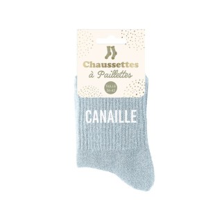 Chaussettes Paillettes Canaille