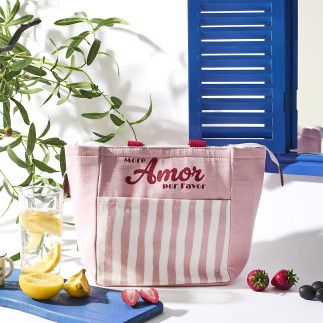 LUNCH BAG FRAICHEUR DOLCE VITA 7.5L ROSE