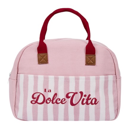 LUNCH BAG FRAICHEUR DOLCE VITA 8L ROSE