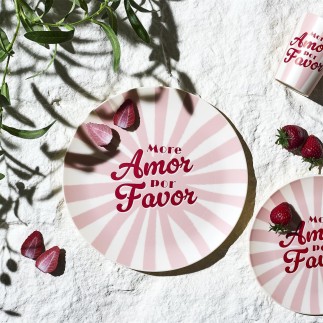 ASSIETTE PLASTIQUE DOLCE VITA