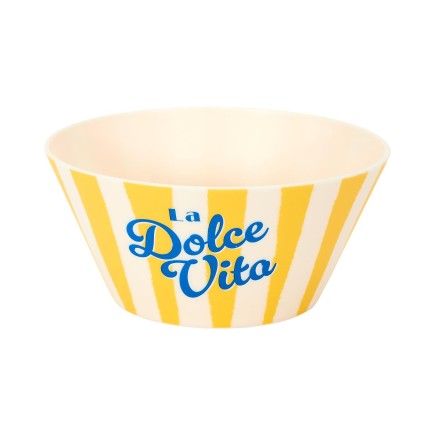 BOL PLASTIQUE DOLCE VITA D15CM
