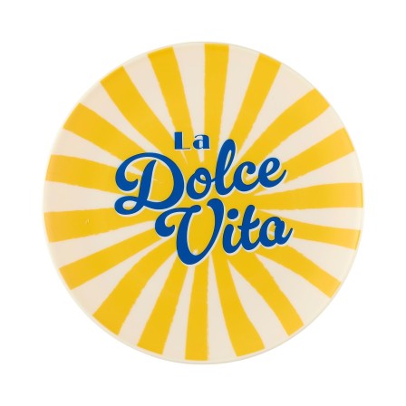 ASSIETTE PLASTIQUE DOLCE VITA D20CM